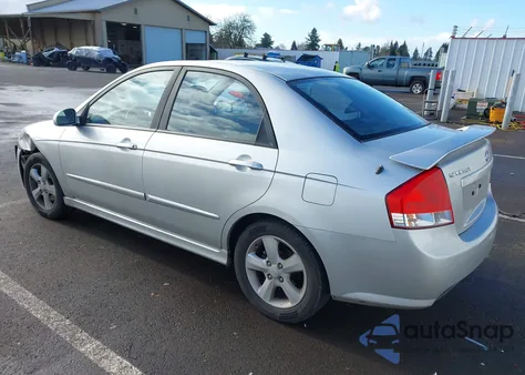 2009 Kia Spectra Sx z USA, uszkodzony, nr VIN KNAFE222795026047